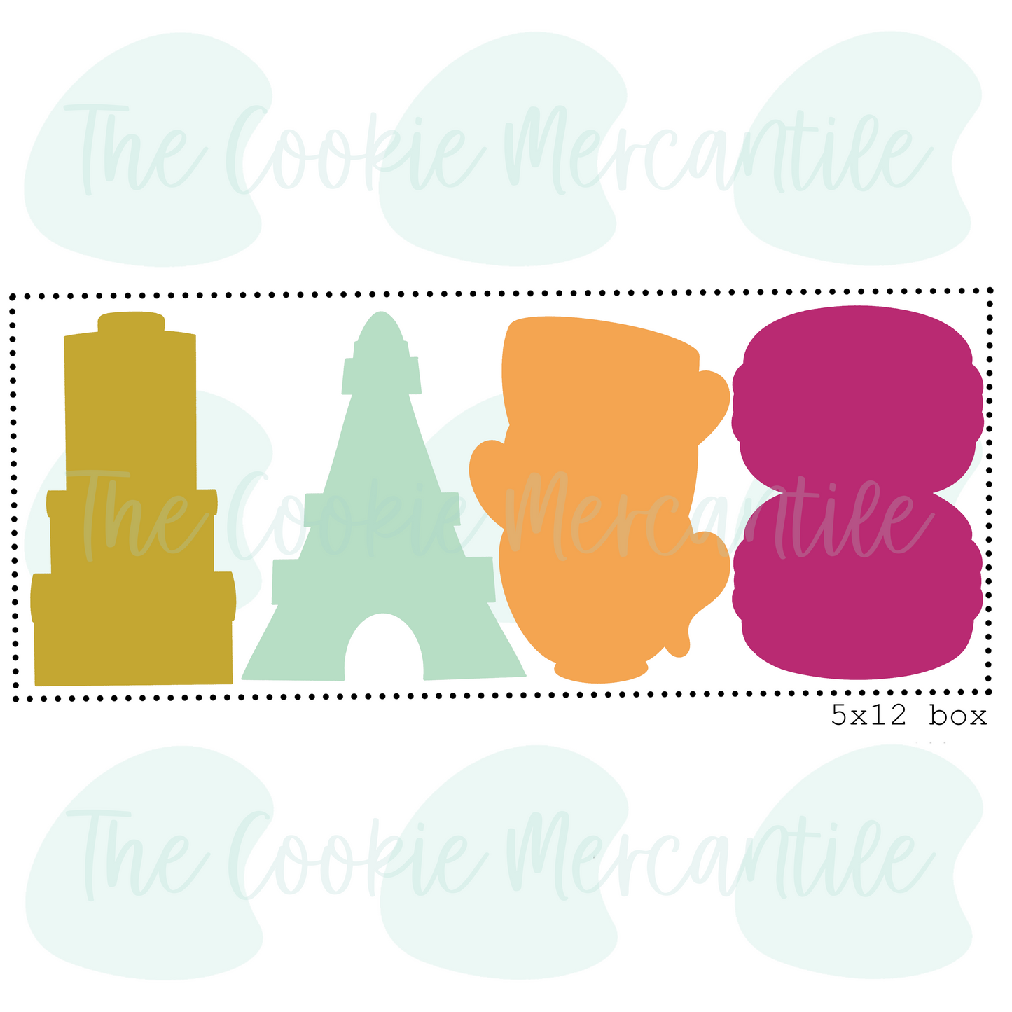 Paris Stick Set - Cookie Cutters