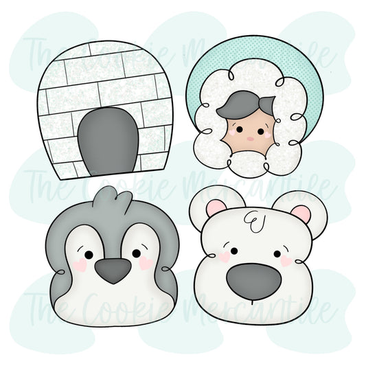 Winter Friends Set - Cookie Cutters