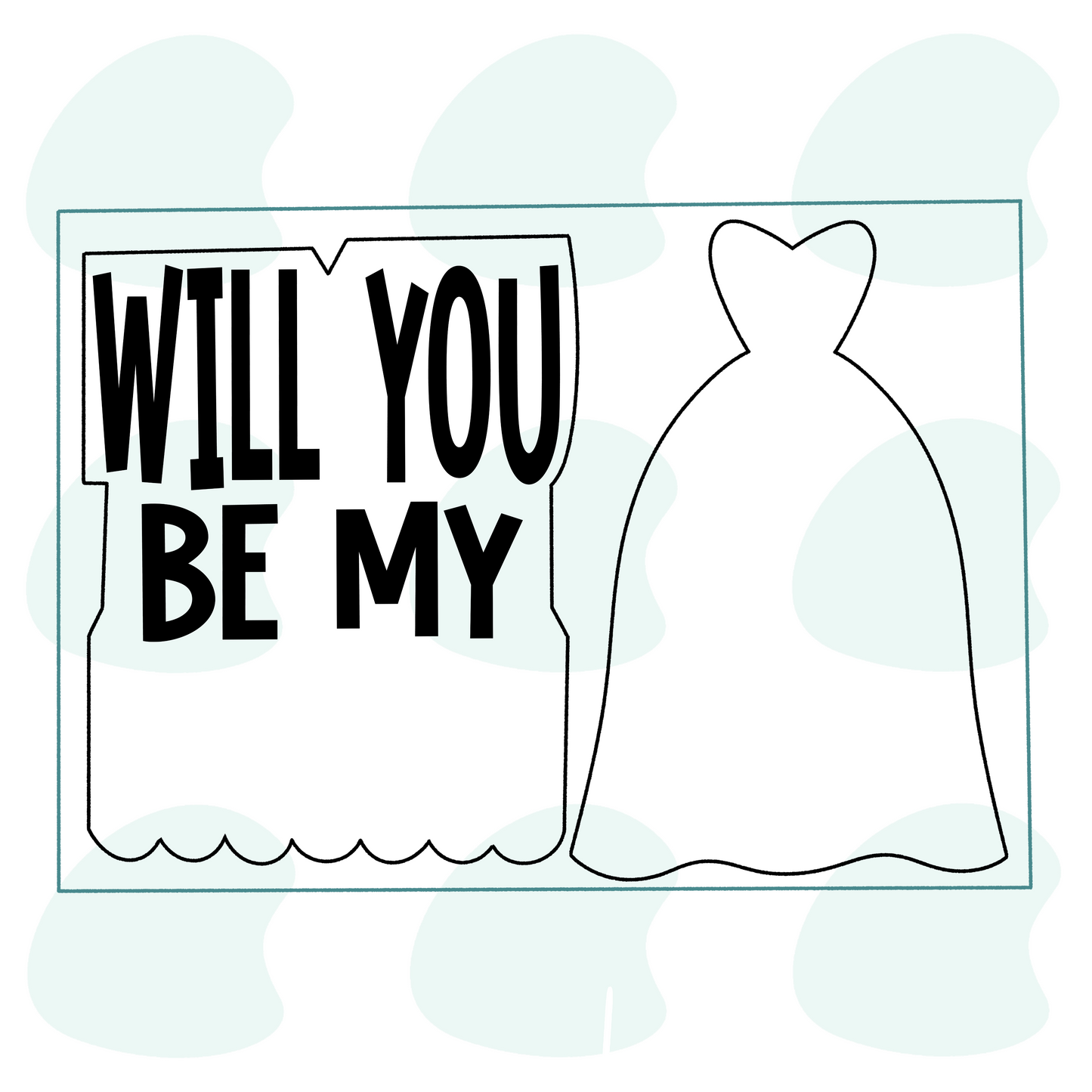 Wedding Party Collection - Cookie Cutter