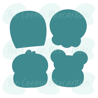 Winter Friends Set - Cookie Cutters