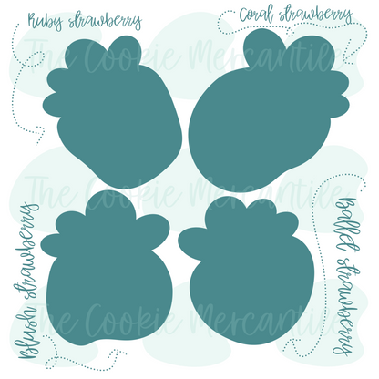 Sweet Strawberries 2026 - Cookie Cutters