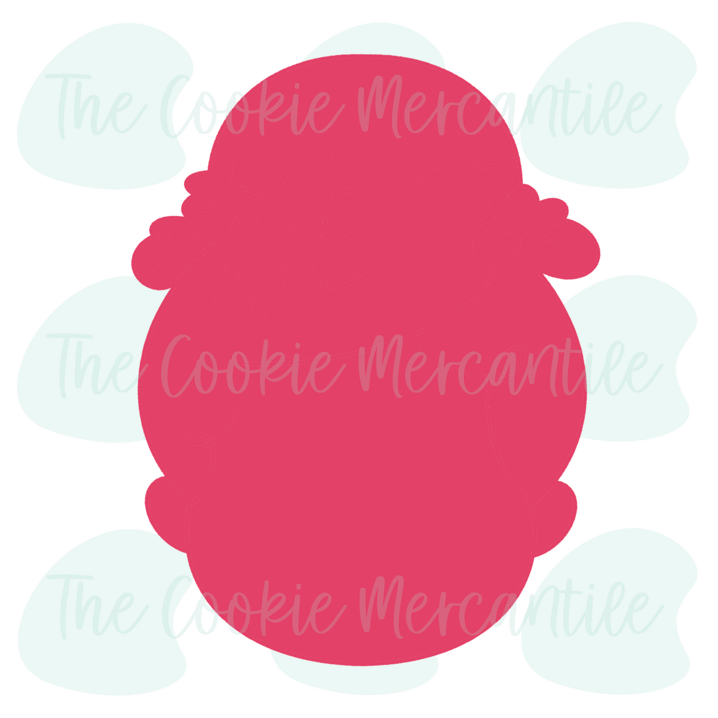 Safari Mrs. Claus - Cookie Cutter