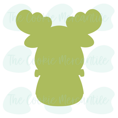 Frankenstein Moose 2 Piece Set - Cookie Cutter