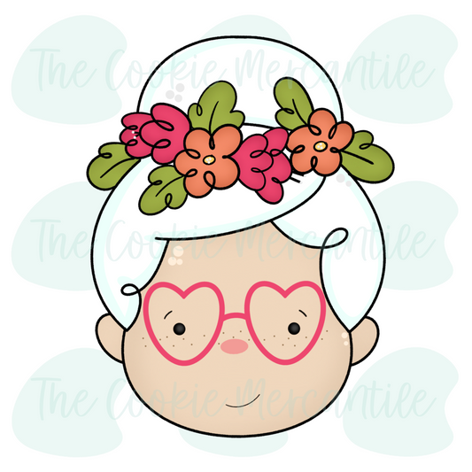 Safari Mrs. Claus - Cookie Cutter