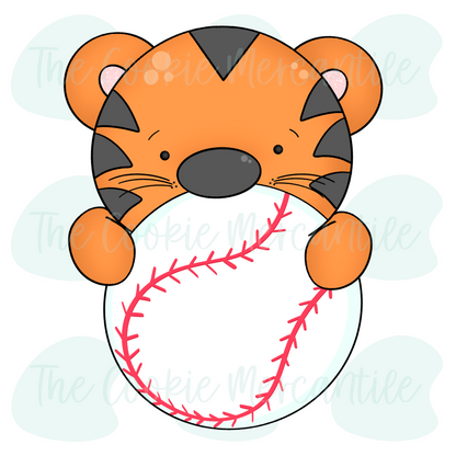 Tiger Baseball - Cookie Cutter