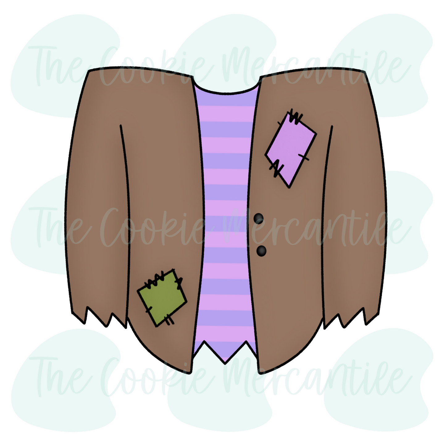 Frankenstien Pieces- Cookie Cutter