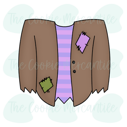 Frankenstien Pieces- Cookie Cutter
