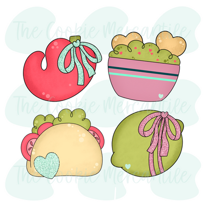 Holy Guacamole, You're Amazing Set - Cookie Cutters