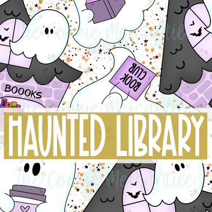 Haunted Library - Cookie Cutter