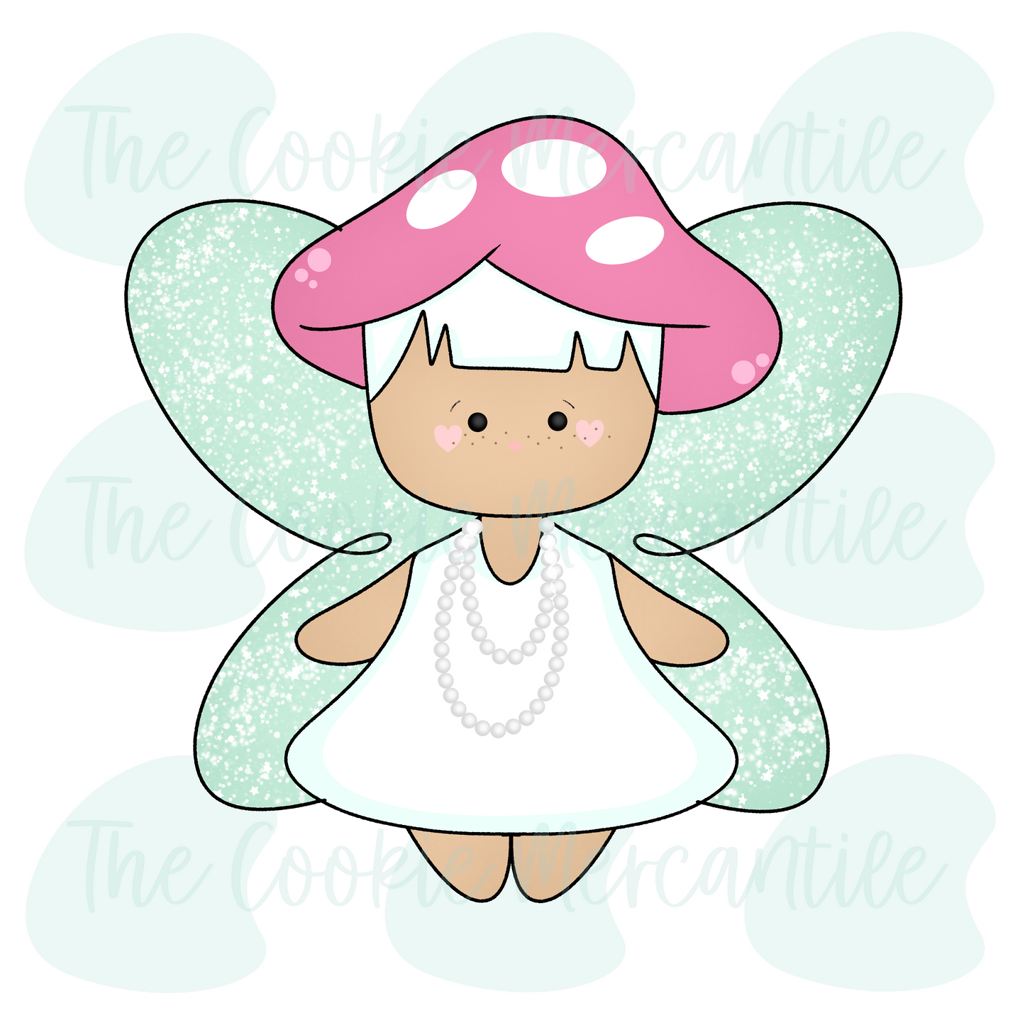 Mushroom Fairy - Cookie Cutter