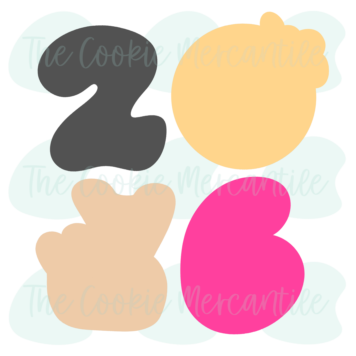 Floral Groovy 2026 Set - Cookie Cutters