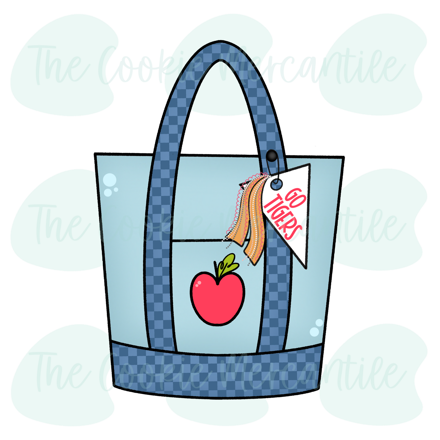Teacher Tote Bag - Cookie Cutter