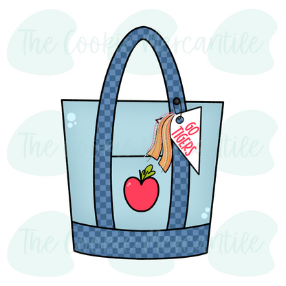 Teacher Tote Bag - Cookie Cutter