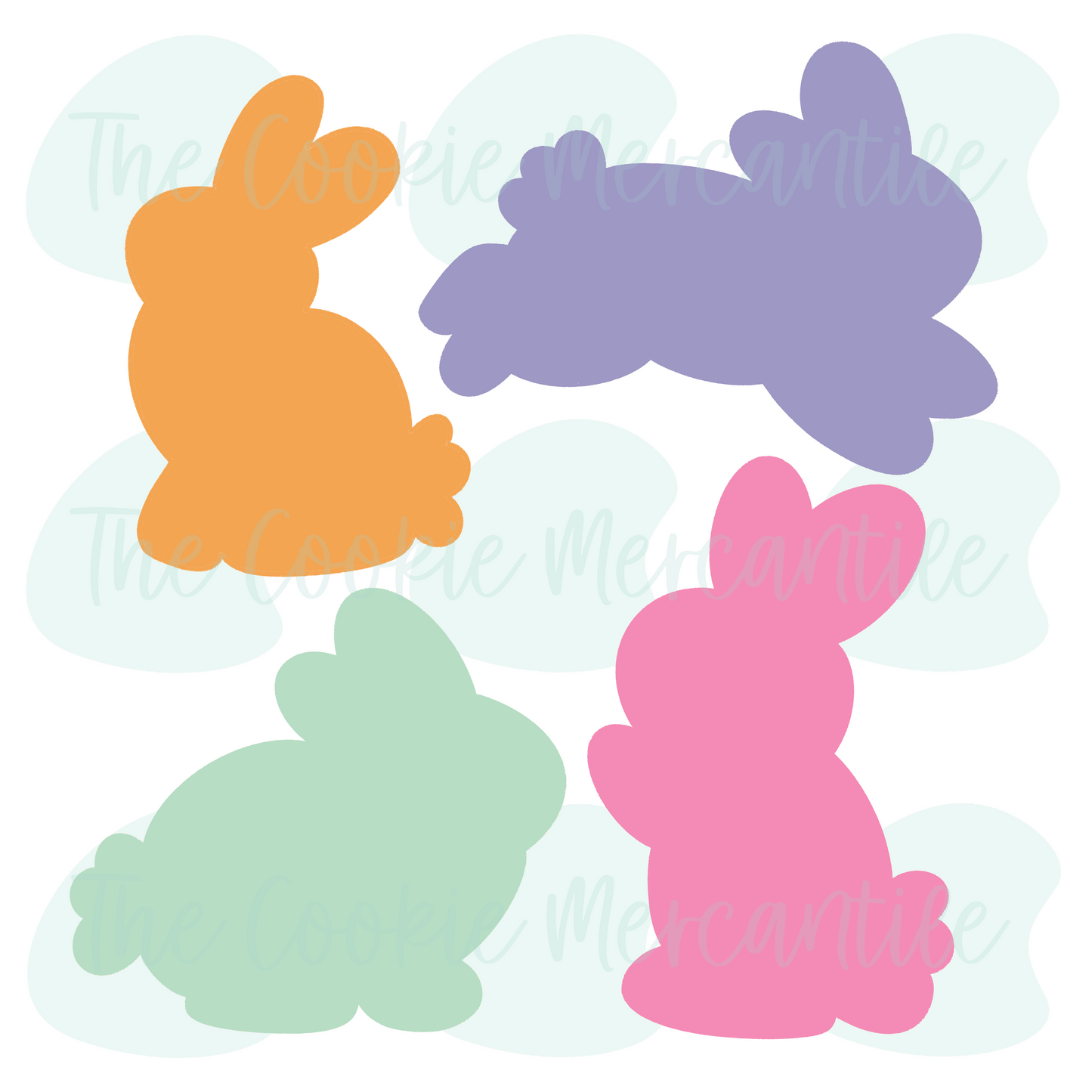 Frosted Bunnies 2026 - Cookie Cutters
