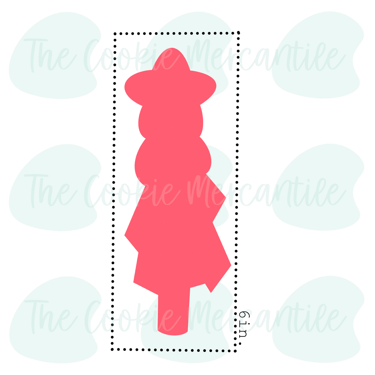 Skinny Star Cookie Pop Stick  - Cookie Cutter