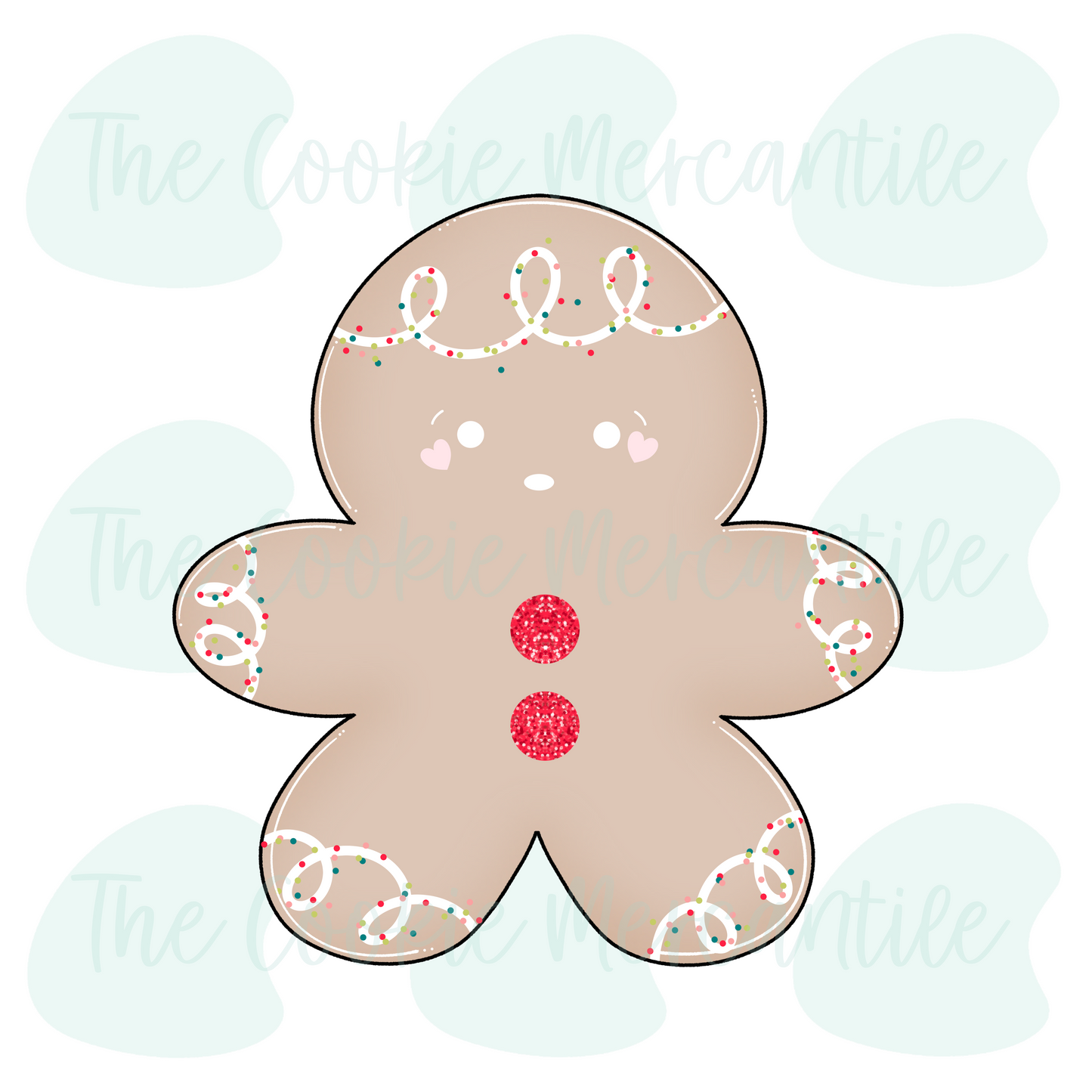 Mrs. Claus Sweet Shoppe 9-Piece Set - Cookie Cutters