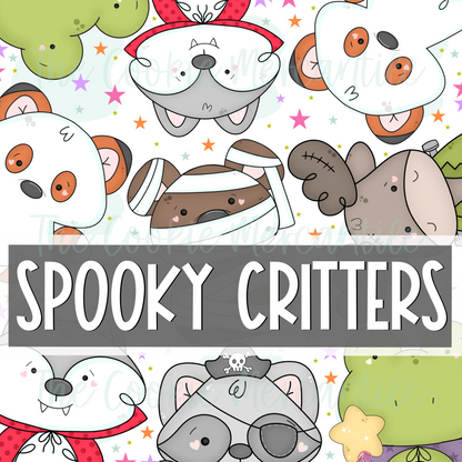 Ghost Fox 2 Piece Set - Cookie Cutter