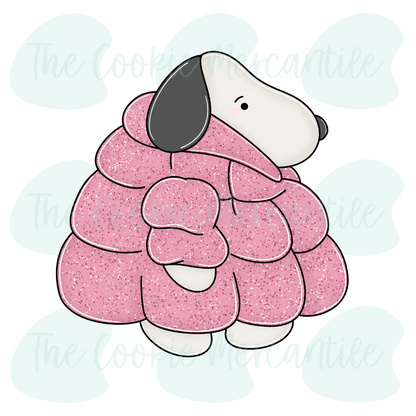 Snoopy Puffy Coat - Cookie Cutter
