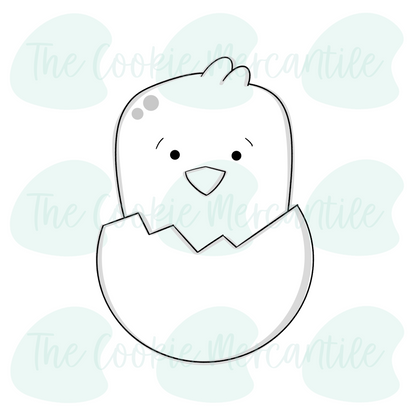 Hatched Chick  - Cookie Cutter
