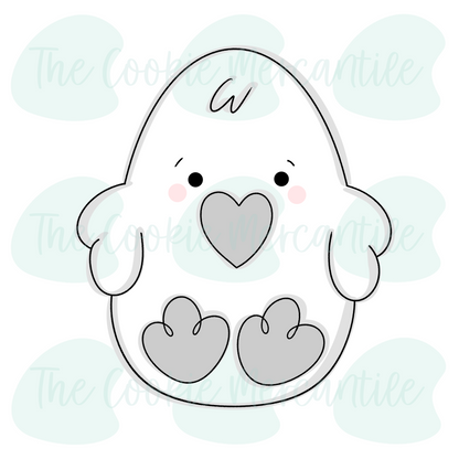 Chick- You've been egged 2 Piece Set - Cookie Cutter