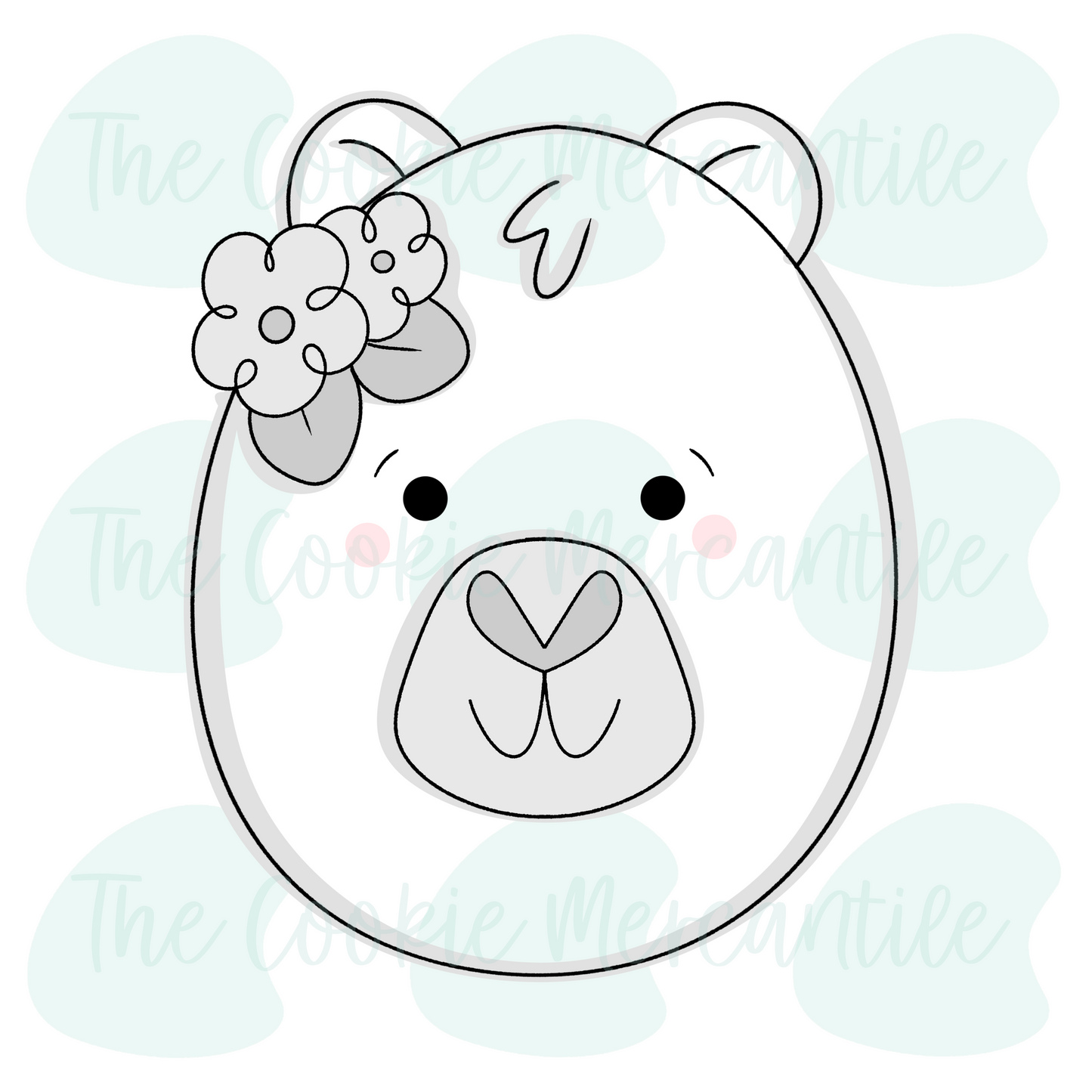 Capybara - You've been egged 2 Piece Set - Cookie Cutter