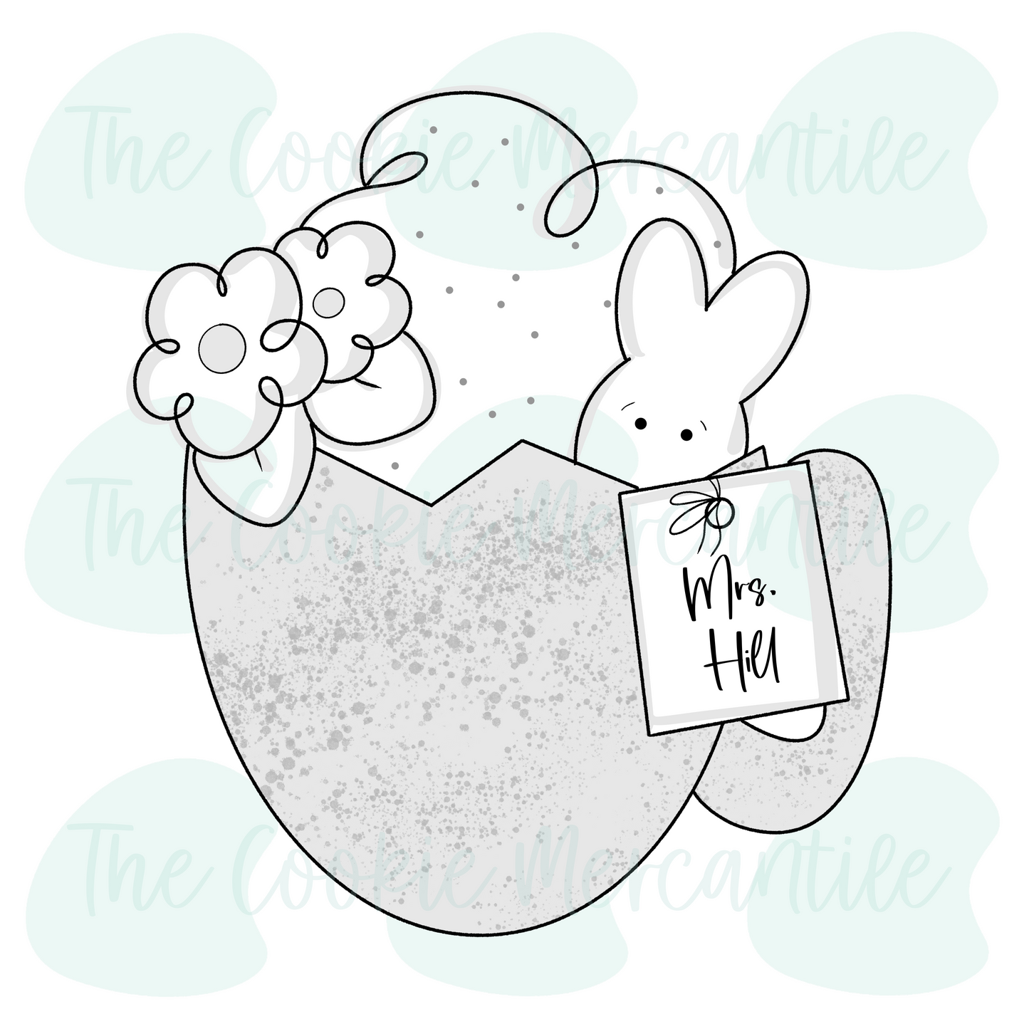 Thanks For Helping Me Grow 2 Piece Set - Cookie Cutter