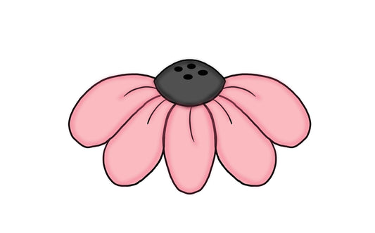 Half Flower - Cookie Cutter