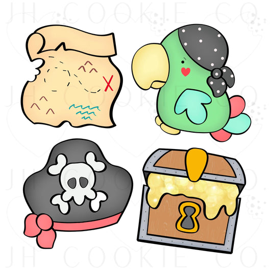 Pirate minis - Cookie Cutters