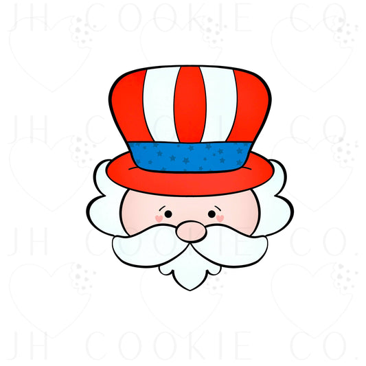 Vintage Uncle Sam - Cookie Cutter
