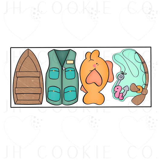 Fishing Stick Set - Cookie Cutter