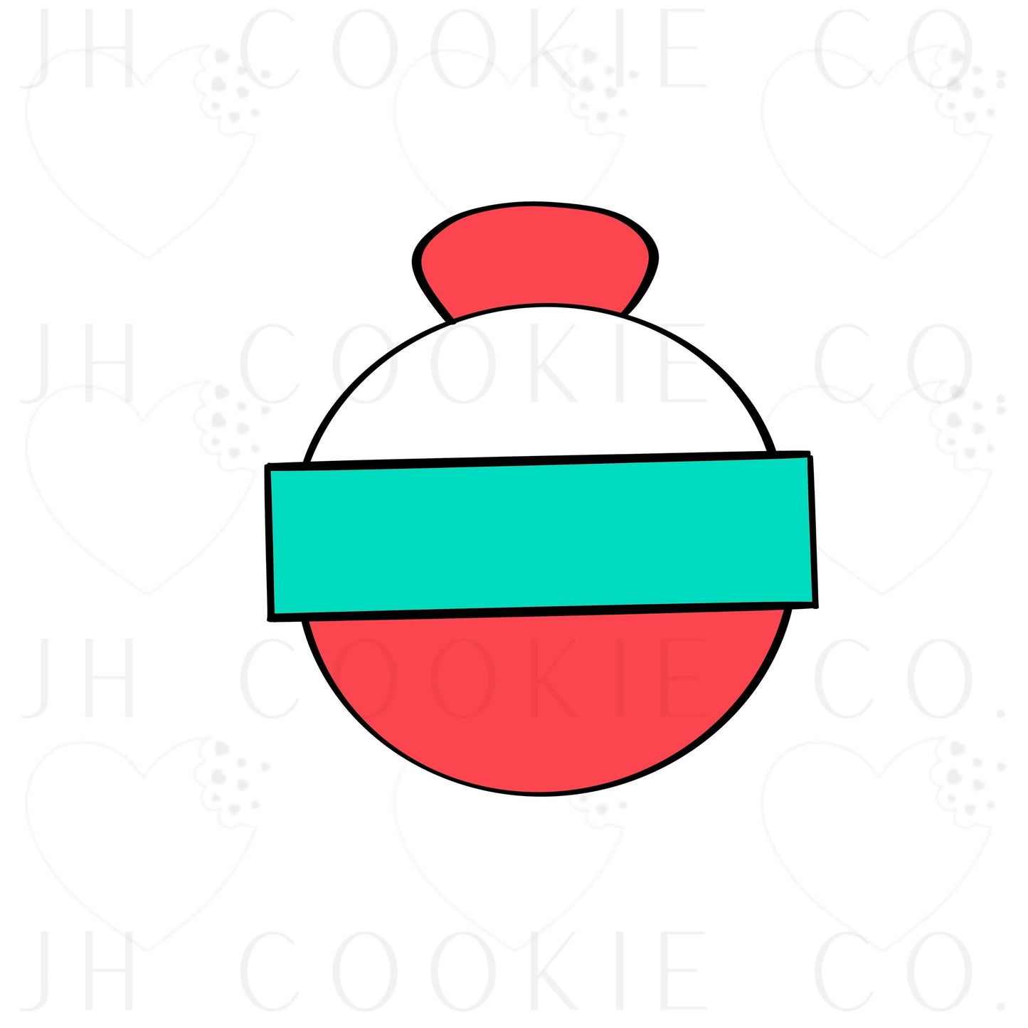 Bobber Plaque - Cookie Cutter