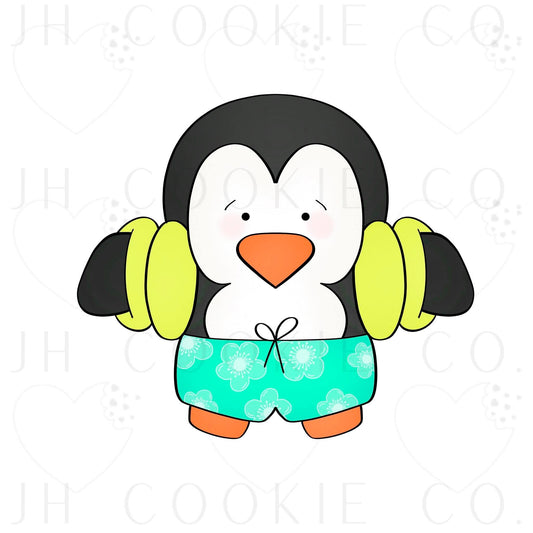 Summer Penguin - Cookie Cutter