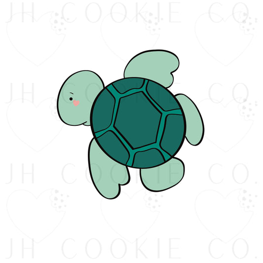 Squirt Sea Turtle - Cookie Cutter