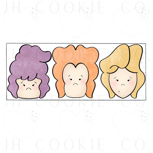 Sanderson Witches 3 Piece Set - Cookie Cutter