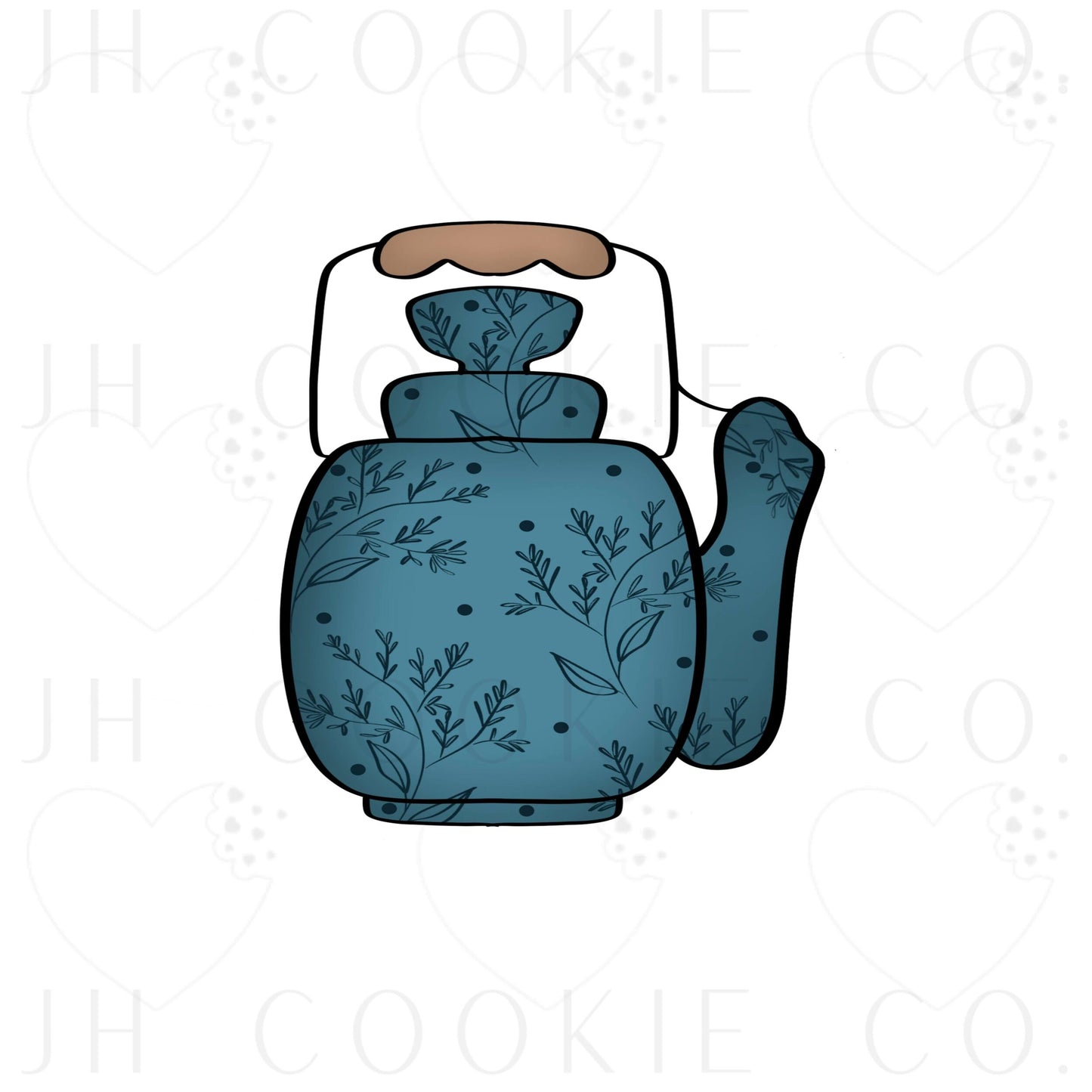Chubby Tea Kettle - Cookie Cutter