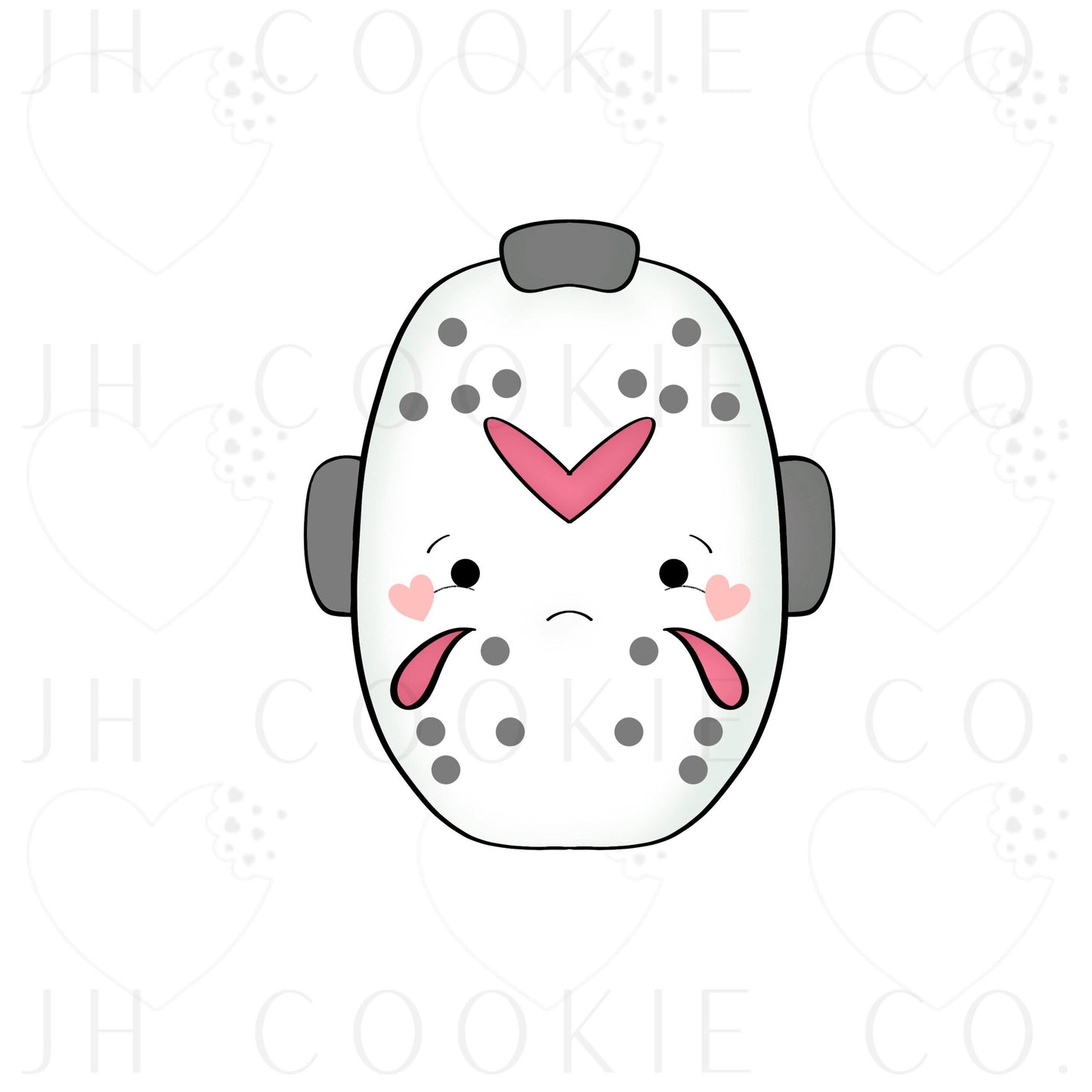 Horror Hockey Mask- Cookie Cutter
