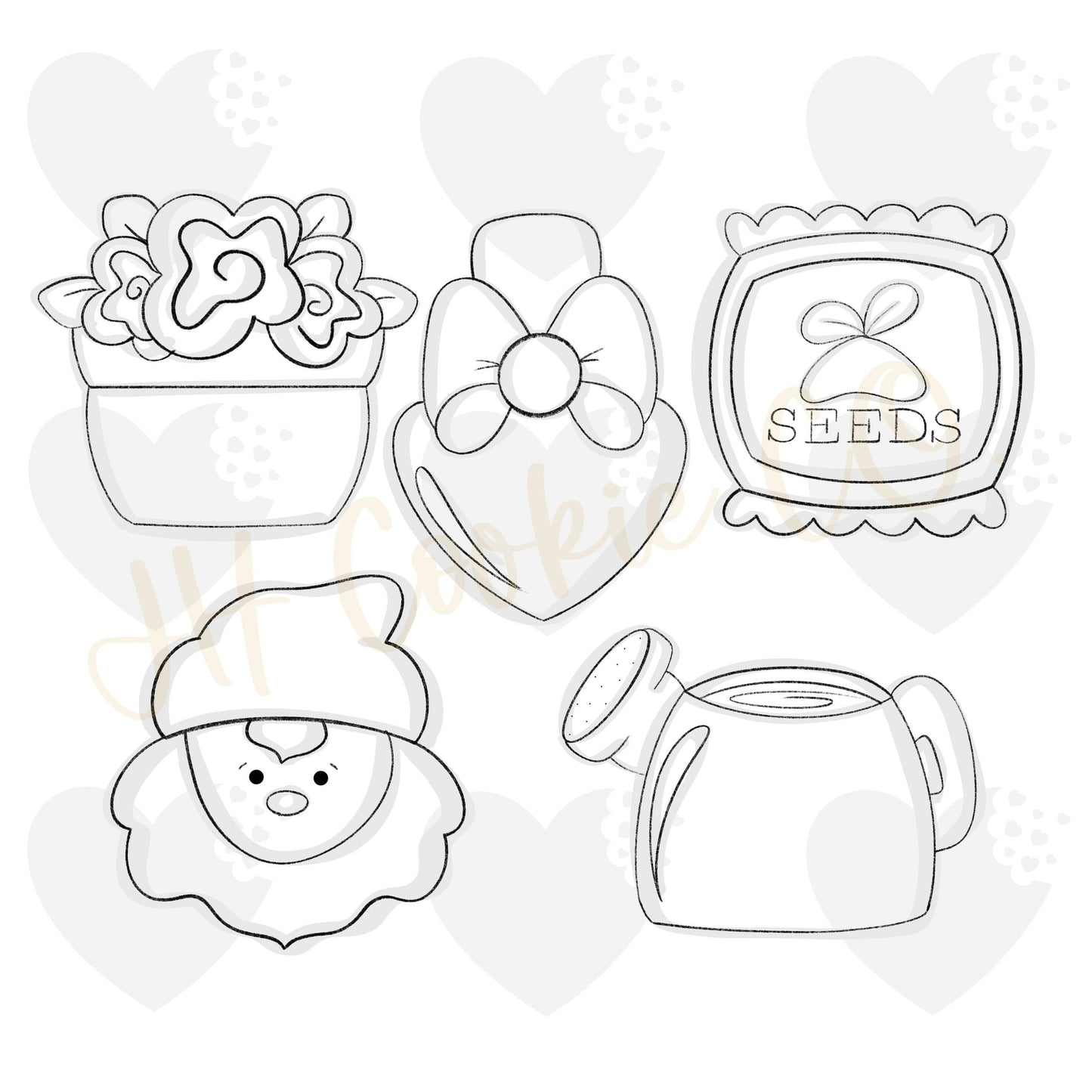 Garden 2019 Mini Set - Cookie Cutters