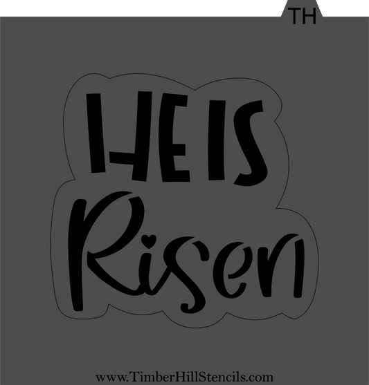 He Is Risen (2022) - Stencil