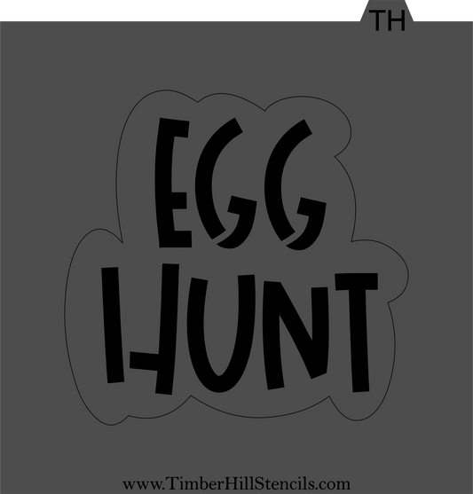Egg Hunt - Stencil