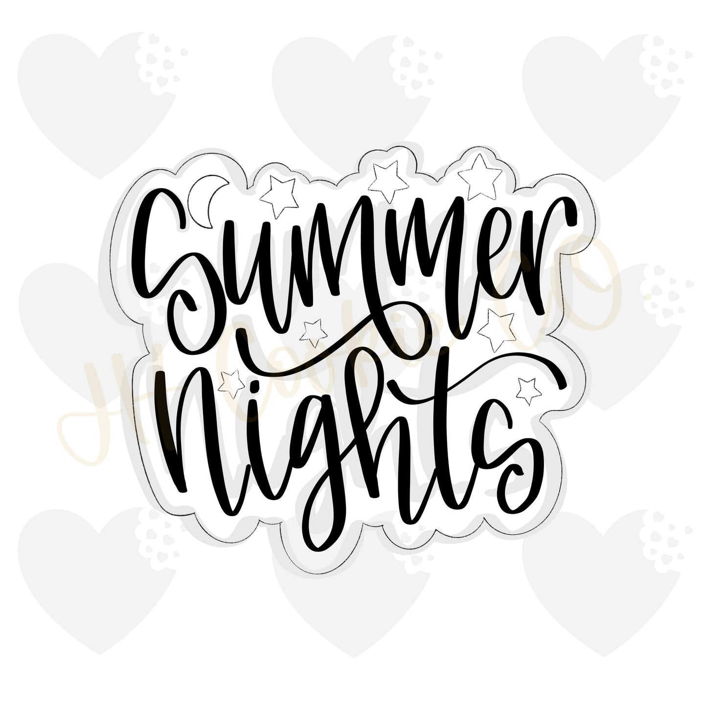 Summer Nights Plaque (2020) - Cookie Cutter