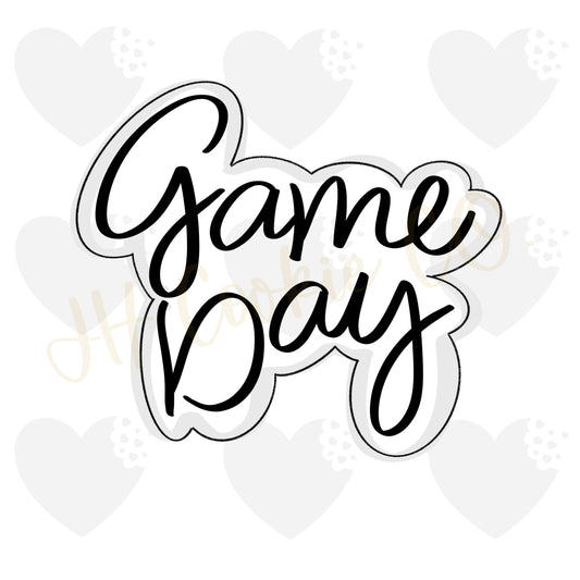 Game Day Plaque (2019)- Cookie Cutter
