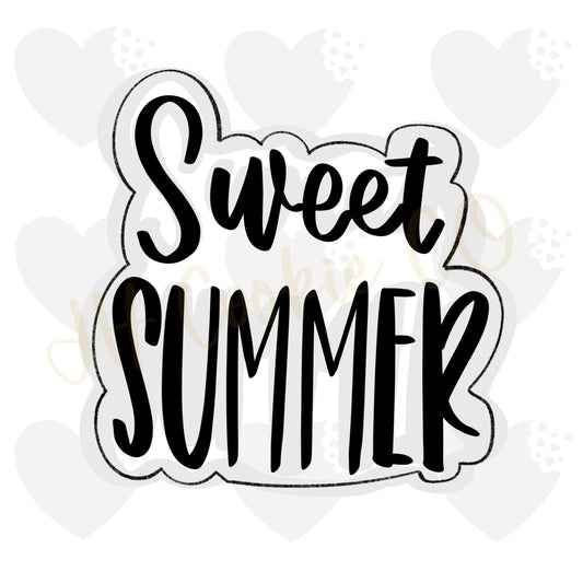 Sweet Summer Plaque (2020)  - Cookie Cutter