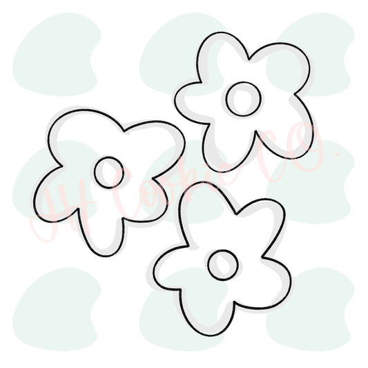 Groovy Flowers (Set of 3) - Cookie Cutters