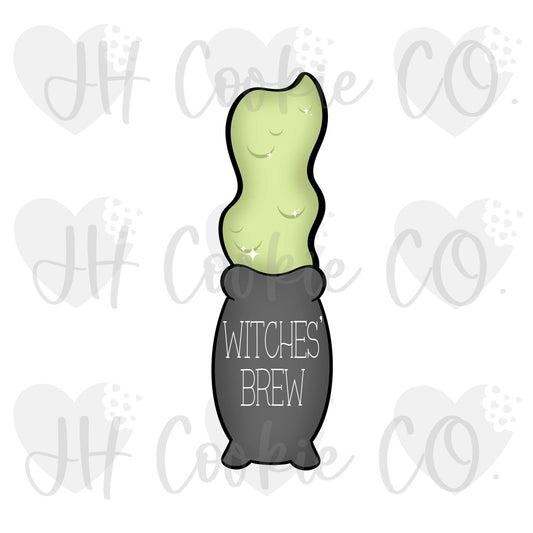 Witches Brew Skinny Stick - Cookie Cutter