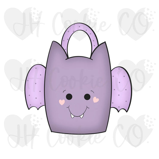 Bat Candy Bucket (2021PB) - Cookie Cutter