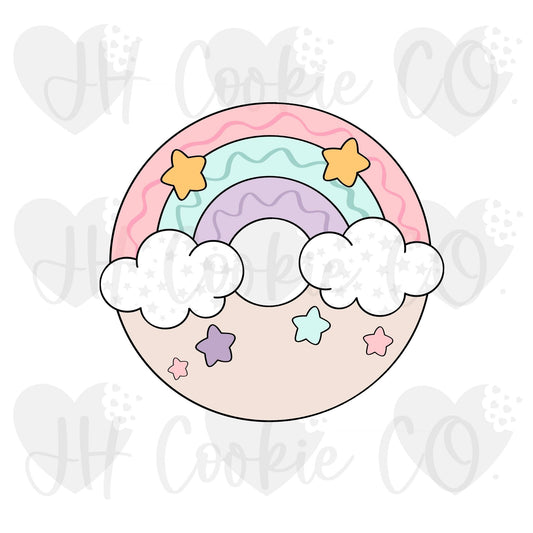 Rainbow Donut