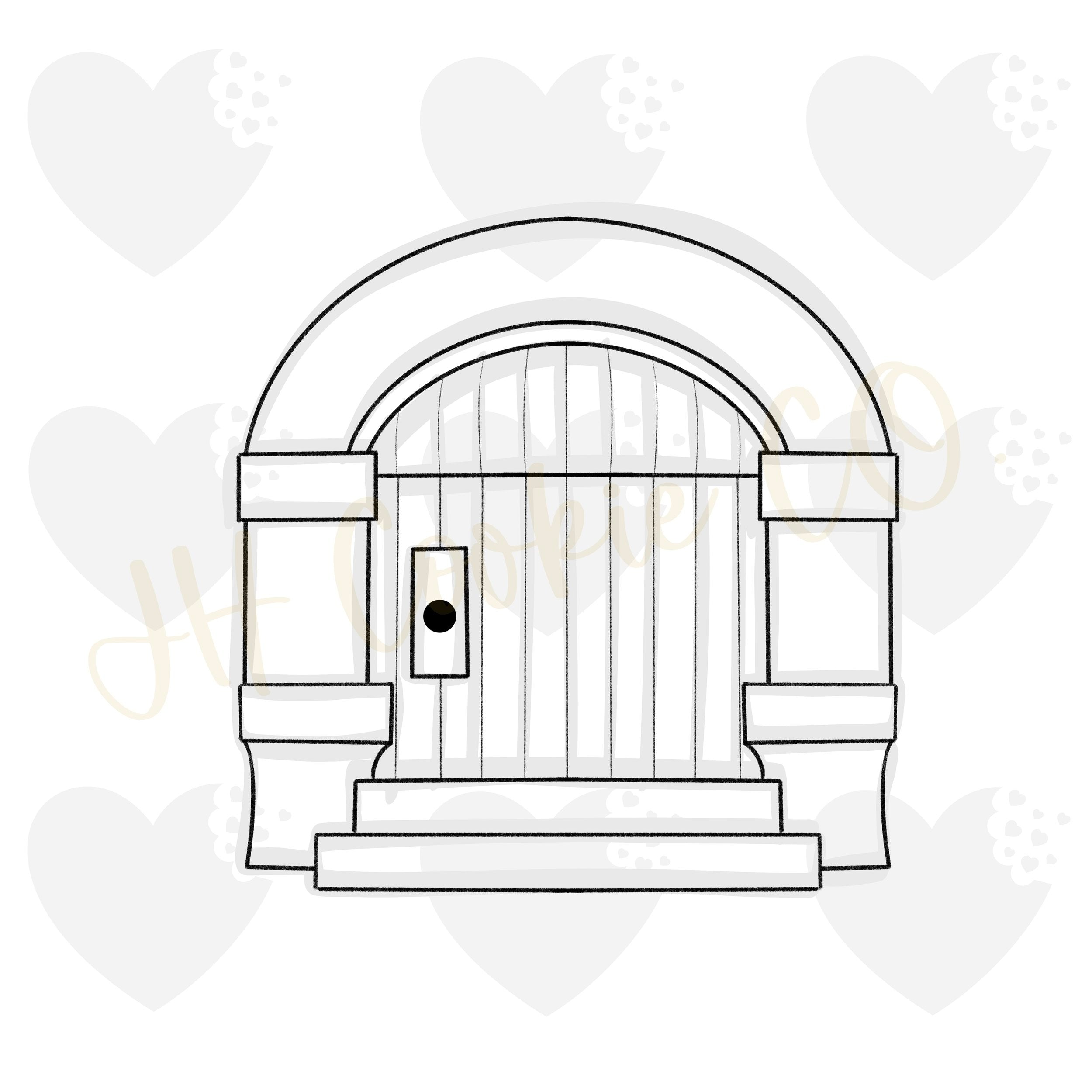 Magical Door Cookie Cutter The Cookie Mercantile magical-door-cookie-cutter-the-cookie-mercantile