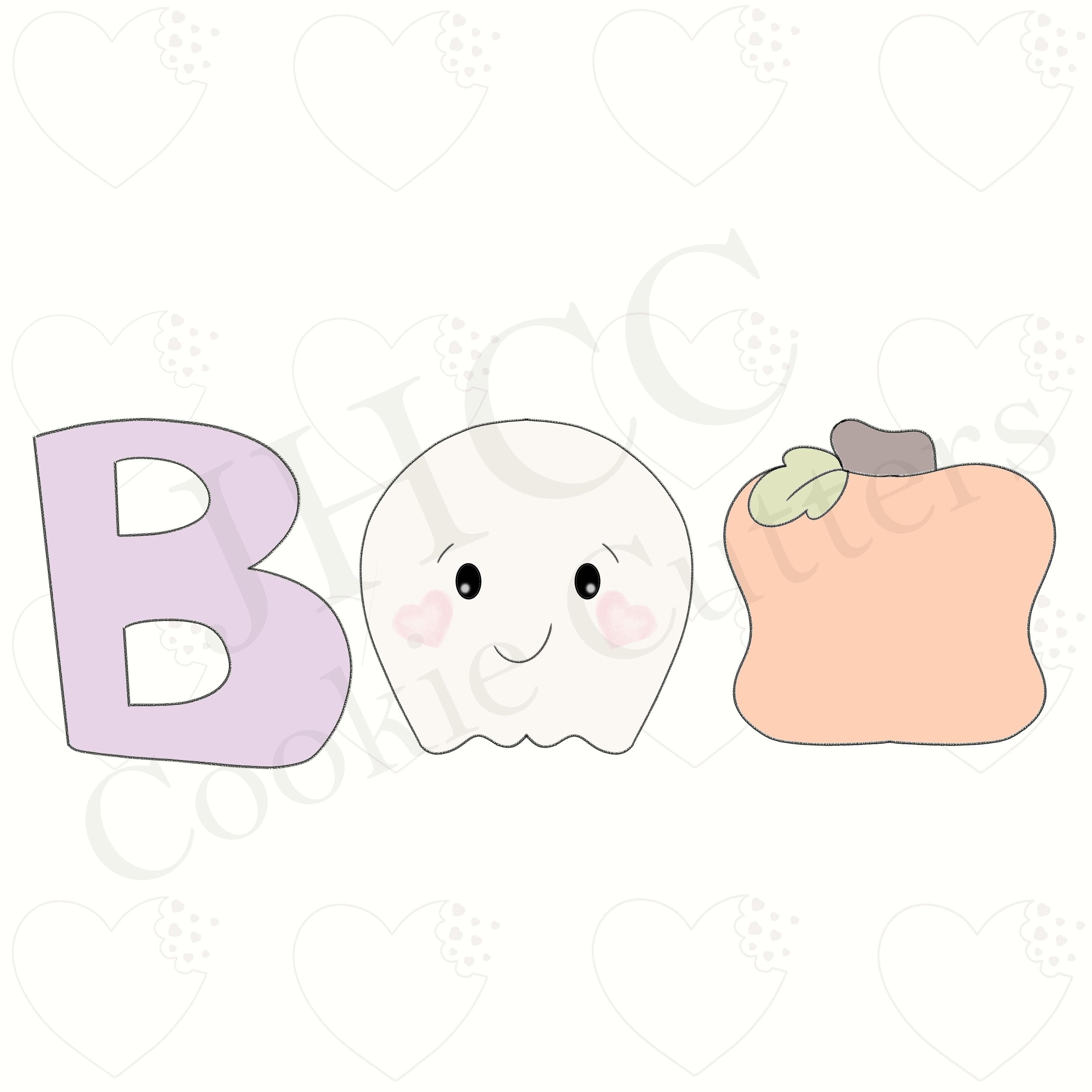 Boo Set 3 Piece Boo Set 2019 - Cookie Cutter – The Cookie Mercantile