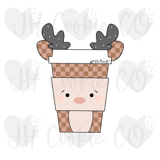 Reindeer Latte (2022) - Cookie Cutter