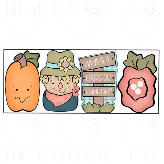 Pumpkin Patch Stick Set - Cookie Cutter